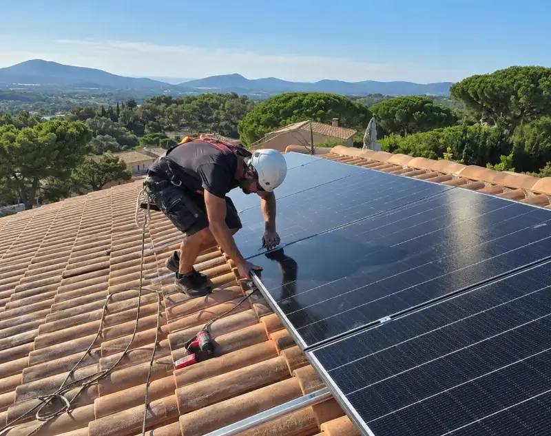 Installateur panneaux solaires Rioux — pose photovoltaïque sur toiture